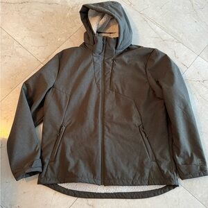 Champion Men's Dark Gray Hooded Performance Jacket